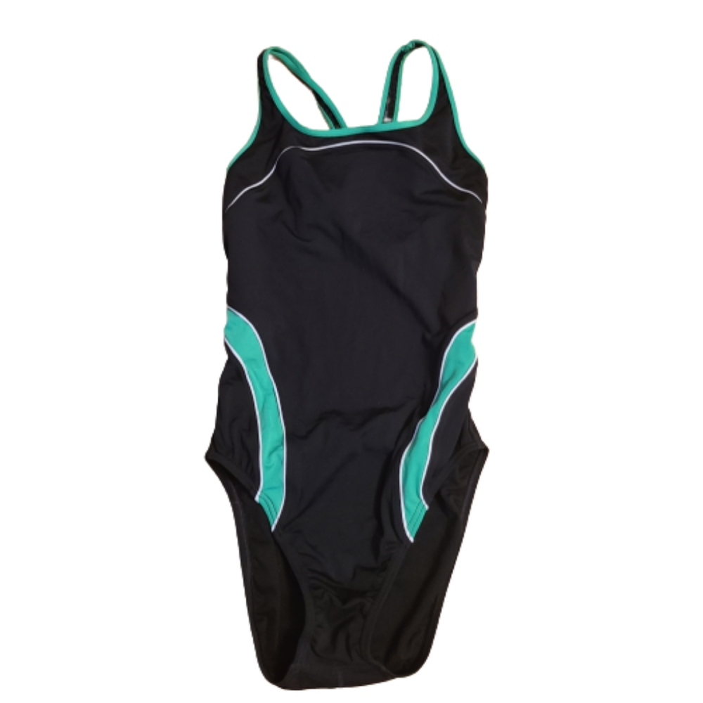 *Speedo Solid Flyback Training Suit Onepiece - Sp… - image 3